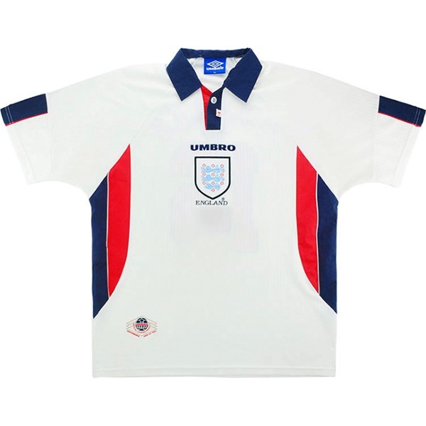 Camiseta Inglaterra Primera Retro 1998 Blanco